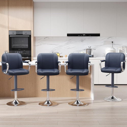 Adjustable blue counter - blue, height