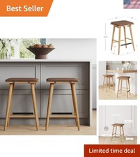 Chic 24” Wooden Backless