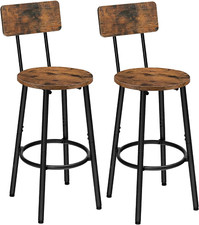 Bar Stools,Set of 2 round Bar